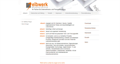 Desktop Screenshot of elbwerk-business.com